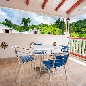 Maison De 2 Avec Vue Sur La Terrasse Amenagee Et Wifi A Habitants A 1 Km De La Hébergement de vacances Vieux-Habitants
